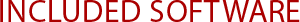 Included Software